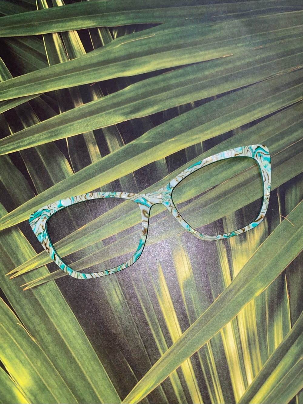 Pair Eyewear WANDA toppers green iridescent